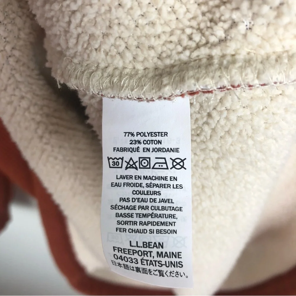 LL Bean Katahdin Iron Works Waffle Fleece Lined Shirt XXL - Picture 6 of 9